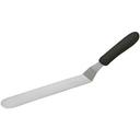 Winco Offset Spatula with Black Polypropylene Handle, 8 1/2 x 1 1/2 inch Blade -- 12 per case.