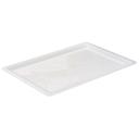 Winco Polypropylene White Full Size Cover for PFFW Series -- 6 per case.