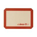 Winco Quarter Size Silicone Baking Mat, 8 1/4 x 11 3/4 inch -- 10 per case.
