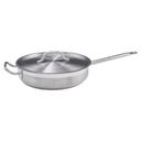 Winco Stainless Steel Saute Pan with Cover, 7 Quart -- 4 per case.