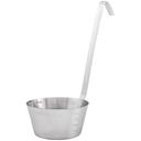 Winco Stainless Steel Hooked Handle Dipper, 1 Quart -- 12 per case.