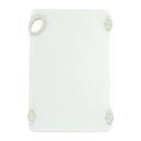 Winco StatikBoard White Cutting Board with Hook, 12 x 18 x 1/2 inch -- 6 per case.