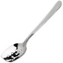 Winco Slanted Plating Perforated Spoon, 8 inch -- 6 per case.