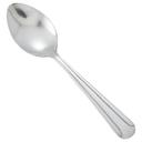 Winco Dominion 18/0 Stainless Steel Medium Weight Demitasse Spoon, 4.75 x 1.06 inch -- 12 per case.