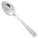 Winco Windsor 18/0 Stainless Steel Medium Weight Dinner Spoon, 6.88 x 1.57 inch -- 12 per case.