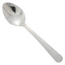 Winco Windsor 18/0 Stainless Steel Medium Weight Demitasse Spoon, 4.5 x 0.98 inch -- 12 per case.
