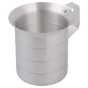 Winco Aluminum Graduated Measurer, 1 Quart.
