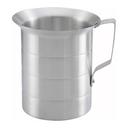 Winco Aluminum Graduated Measurer, 2 Quart.