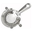 Winco Stainless Steel 4 Prong Bar Strainer, 6 inch Length.