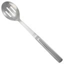 Winco Deluxe Stainless Steel Slotted Spoon, 11 3/4 inch.