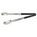 Winco Stainless Steel Heavy Duty Utility Tong with Black Plastic Handle, 16 inch -- 12 per case.