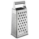 Winco Stainless Steel Tapered Grater, 4 x 3 x 9 inch.