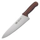 Winco Stal Chefs Knife with Brown Polypropylene Handle, 10 inch -- 6 per case.