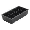 Winco Silicone 8 Compartments Ice Cube Tray -- 12 per case.