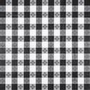 Winco Black Square Table Cloth, 52 x 52 inch -- 12 per case.