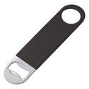 Winco Black Flat Can Opener with PVC Coated.