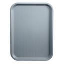 Winco Plastic Gray Fast Food Tray, 10 x 14 inch -- 12 per case.
