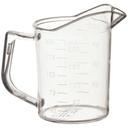 Winco Polycarbonate 1 Cup Measuring Cup.
