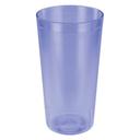 Winco Blue Pebbled Tumbler, 32 Ounce -- 2 per case.