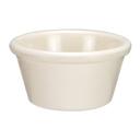 Winco Bone Melamine Plain Ramekin, 3 Ounce -- 8 per case.