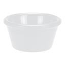 Winco White Melamine Plain Ramekin, 4 Ounce -- 8 per case.