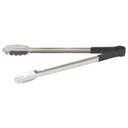 Winco Stainless Steel Heat Resistant Utility Tong with Black Polypropylene Handle, 16 inch -- 6 per case.