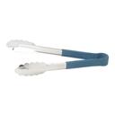 Winco Stainless Steel Heat Resistant Utility Tong with Blue Polypropylene Handle, 9 inch -- 6 per case.