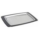 Winco Stainless Steel Rectangular Sizzle Platter with Bakelite Underliner Set, 11 x 7 inch -- 12 set per case.