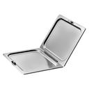 Winco Stainless Steel Full Size Flat Hinged Cover Only -- 6 per case.