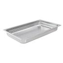 Winco 22 Gauge Stainless Steel Full Size Perforated Steam Pan, 2 1/2 inch Depth -- 6 per case.