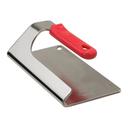 Winco 18/8 Stainless Steel One Piece Steak Weight with Silicone Sleeve, 4 x 7.5 inch.