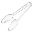 Winco Curv Clear Polycarbonate Serving Tong, 6 inch -- 144 per case