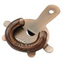 Winco After5 18/8 Stainless Steel Antique Copper Finish 4 Prong Bar Strainer, 5 3/4 inch Length -- 120 per case