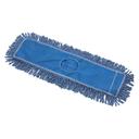 Winco Cotton Blend Blue Premium Dust Mop Head, 24 x 5 inch -- 24 per case