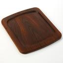 American Metalcraft Rimmed Ash Wood Serving Board, 12 inch Length -- 6 per case.