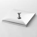 American Metalcraft Stainless Steel Juice Dispenser Cover Fits with REVLJUICESQ12 -- 24 per case.