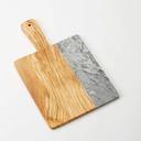 American Metalcraft Olive Wood and Gray Marble Serving Peel, 14 inch Length -- 8 per case.