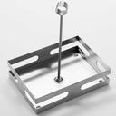 American Metalcraft Stainless Steel Condiment Rack, 8 inch Dia. -- 12 per case.