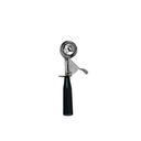 18/8 Stainless Steel Standard Size Disher with Black Handle