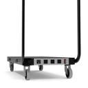 Luxor Black 30-Device Modular Charging Cart, 21.25 x 15.5 x 56.25 inch