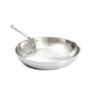 Tri Ply Natural Finish Fry Pan with ProGrip Handle