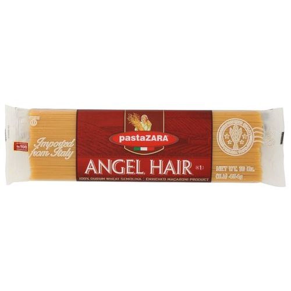 Pasta Zara Angel Hair Pasta, 16 Ounce -- 20 Per Case