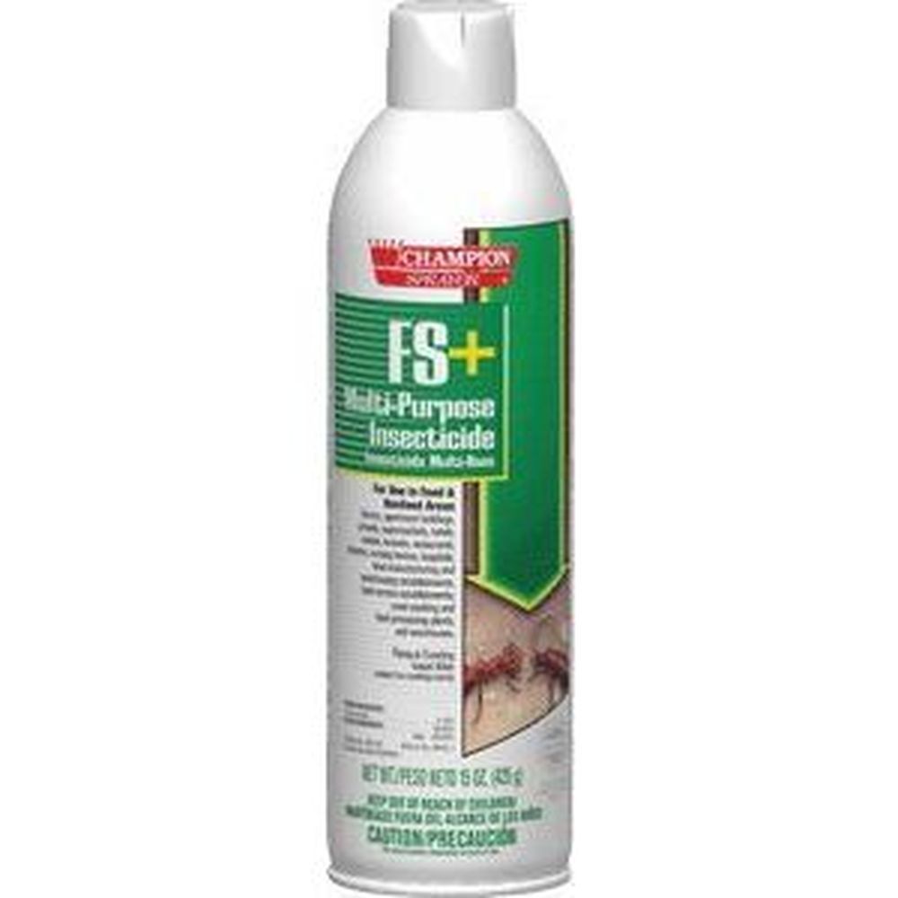 Champion Sprayon Food Service Plus Flying And Crawling Multipurpose Insecticide, 15 Ounce Aerosol -- 12 Per Case