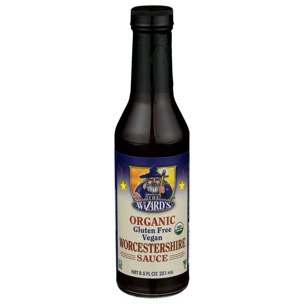 Wizards Organic Vegan Worcestershire Sauce, 8.5 Fluid Ounce -- 12 Per Case