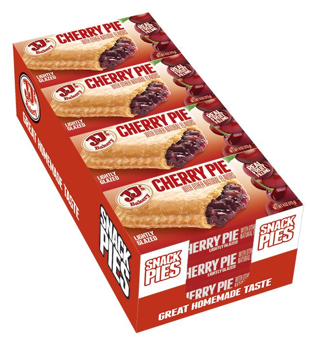 Jj's Bakery Cherry Pie, 4 Ounce -- 48 Per Case