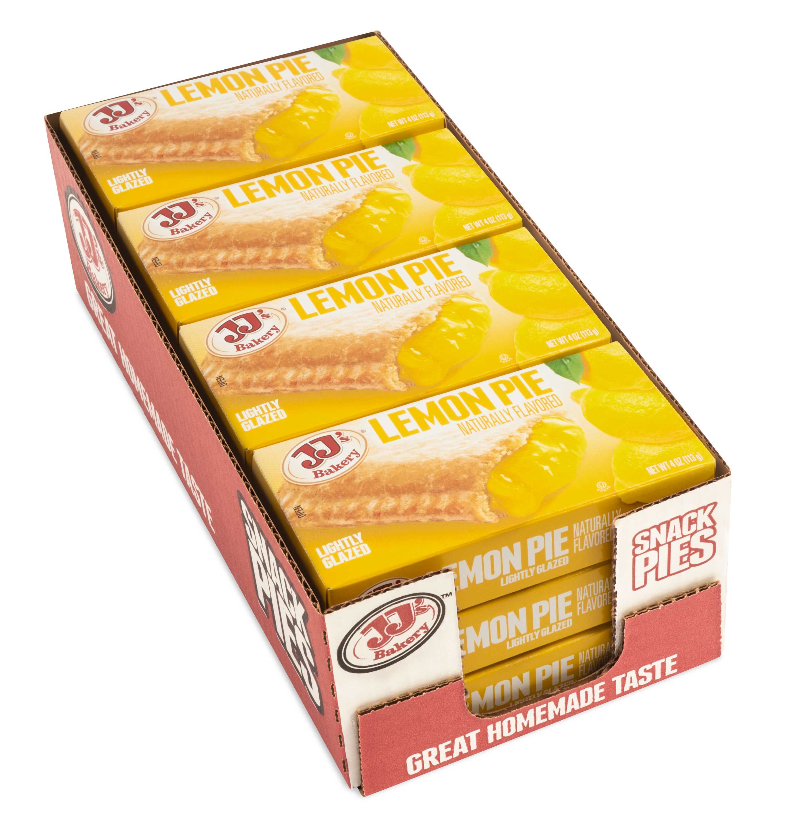 Jj's Bakery Lemon Pie Dessert -- 48 Per Case