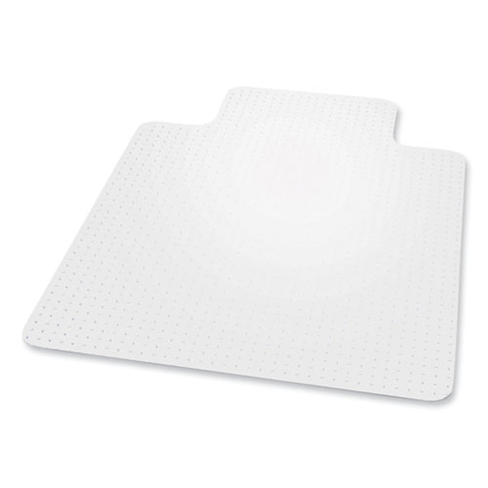 Es Robbins Everlife Clear Chair Mat For Extra High Pile Carpet With Lip, 45 X 53 Inch