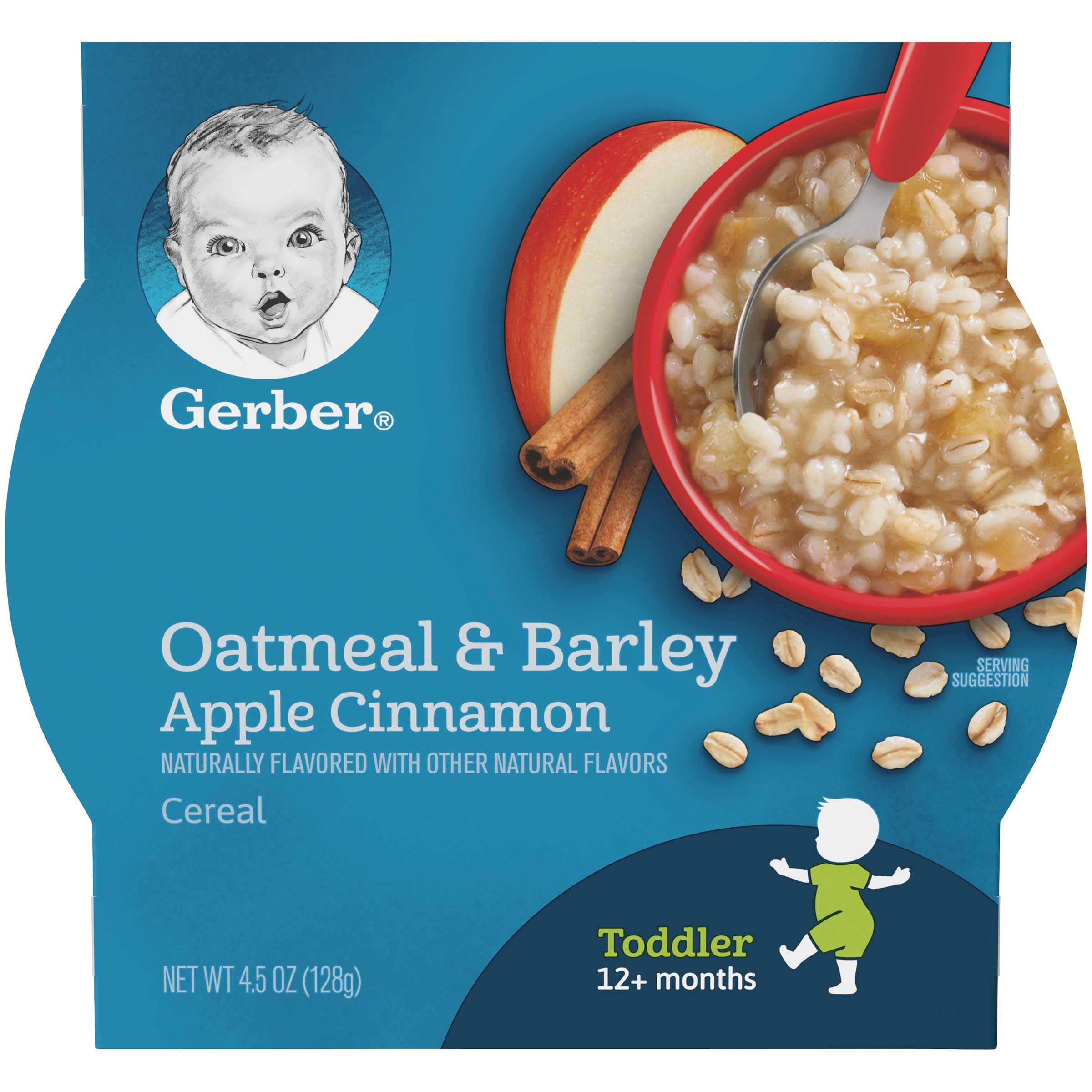 Gerber Breakfast Buddies Apple Cinnamon Breakfast Cereal, 4.5 Ounce -- 8 Per Case