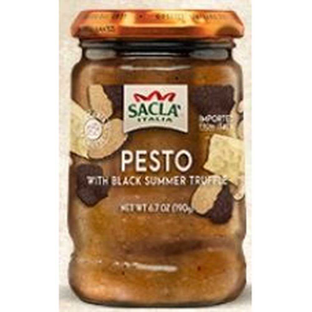 Sacla Pesto With Black Summer Truffle, 6.7 Ounce -- 6 Per Case