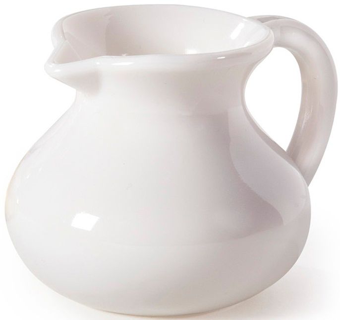 Get Enterprises Polycarbonate White Creamer, 3 Ounce -- 24 Per Case